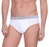 Dice Men's Contrast Elastic Waist Solid Briefs