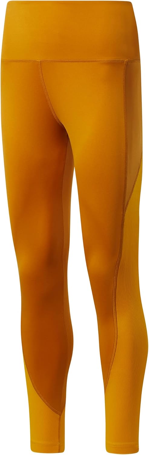 Reebok Women's WOR Rib High Rise Tight Pants