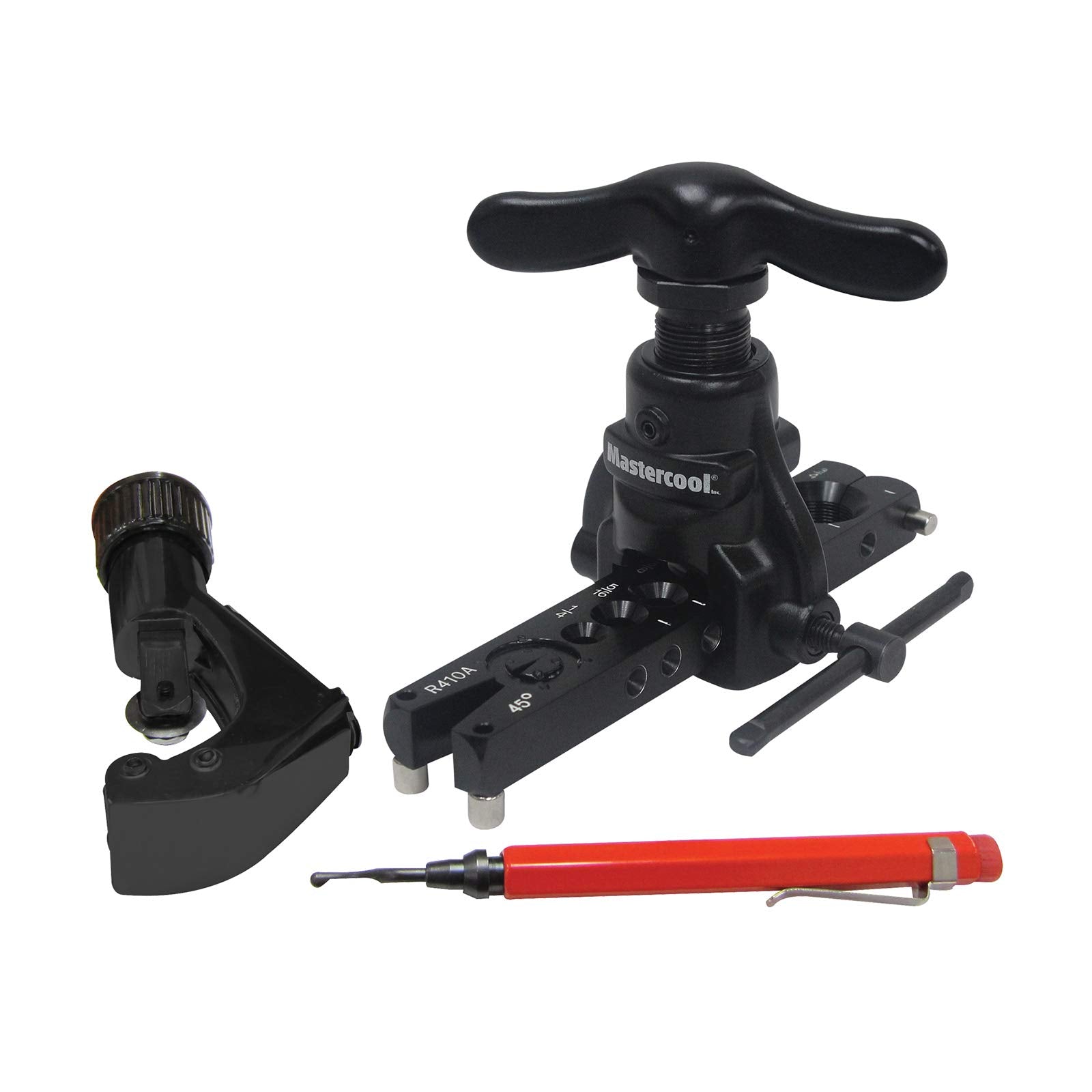 عدة ماستركول 70058-A لتوسيع الأنابيب بزاوية 45 درجة هي أداة احترافية مصممة لتشكيل توسعات دقيقة ومتجانسة في الأنابيب المصنوعة من النحاس أو النحاس الأصفر أو الألمنيوم.