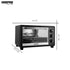 Geepas GO4464 25L Electric Oven With Rotisserie- 1600W power, 6 Stages Heating Selector-There is a hit at the top of the device.