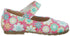 Skippy Flower Print Velcro Closure Mary Jane Shoes for Girls