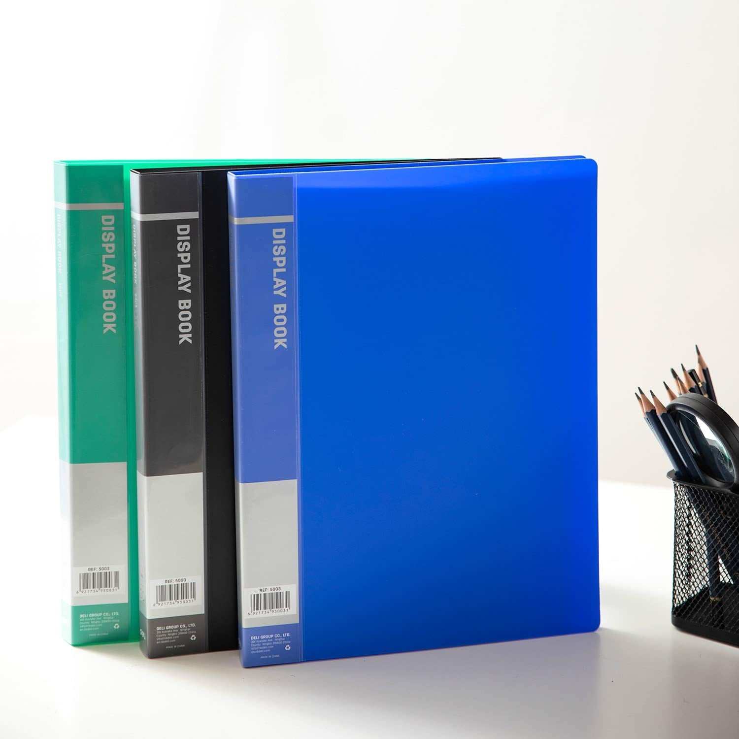 Deli Display Book Antistatic pocket for easy paper - E5001, assorted Colors