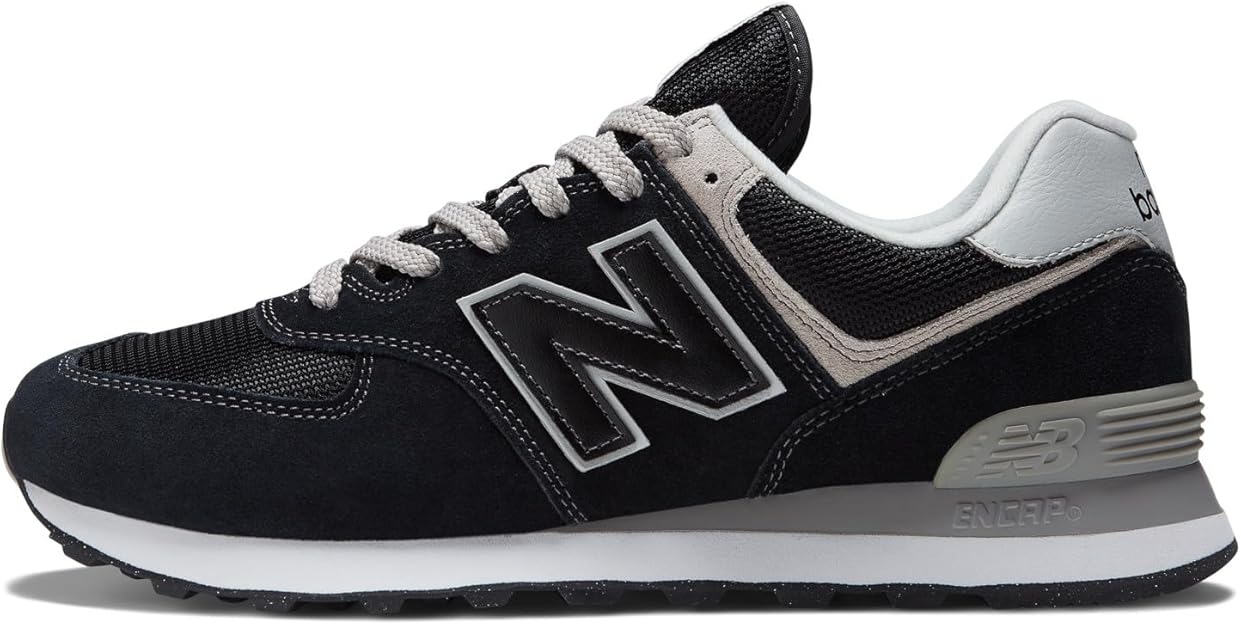 New Balance Men Sport Shoes Black Athletic Comfortable Sneakers