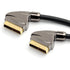 KabelDirekt – 3m SCART cable (21-pin, multiple shieldings, precision connector, full HD) PRO Series