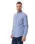 Andora Mens Regular Fit Button Down Collar Gingham Medium Squares Long Sleeves Shirt - Safqqa Egypt