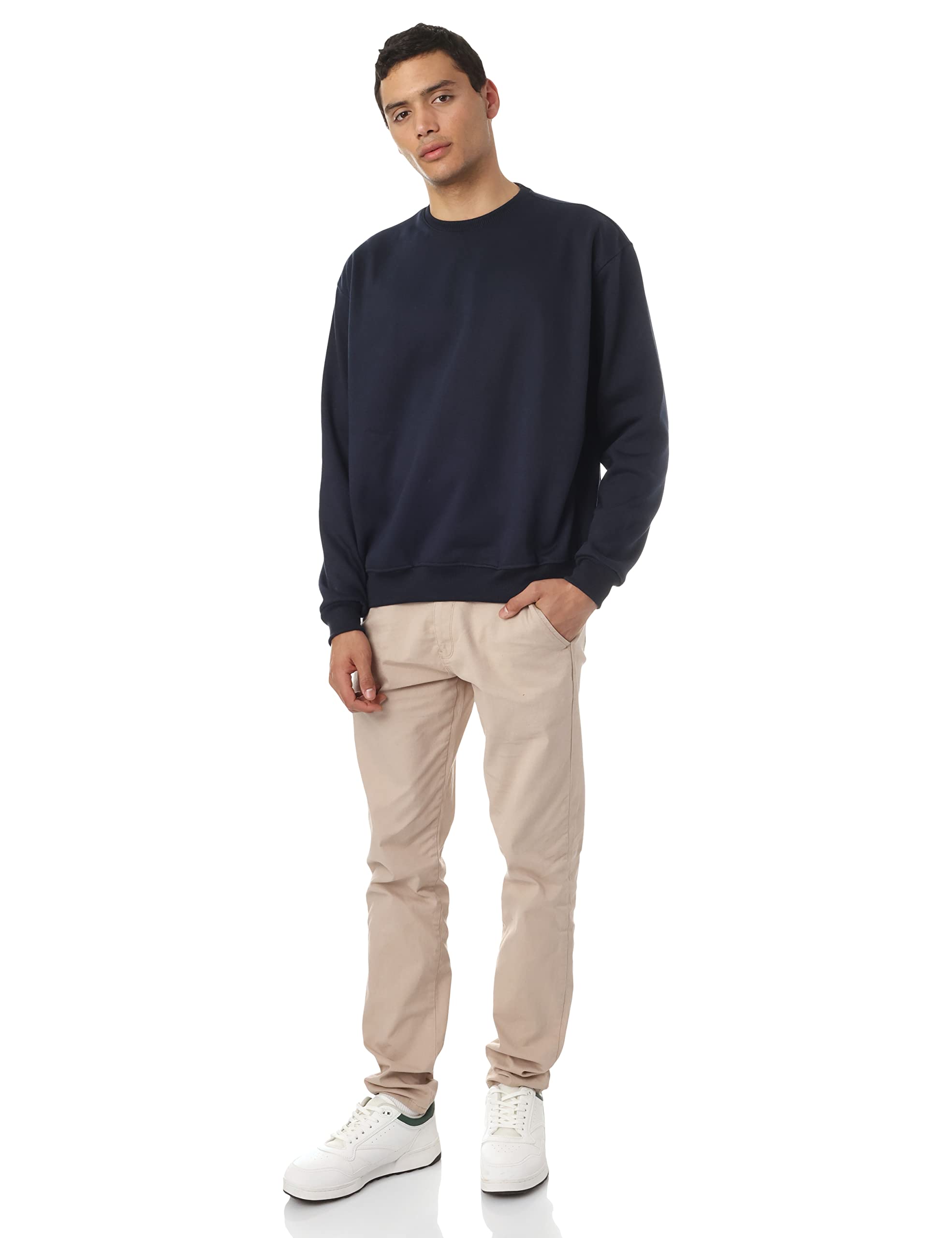 ZE mens Basic Oversize Sweatshirt