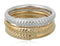 Ferre Milano Ring For Women, Gold- Silver