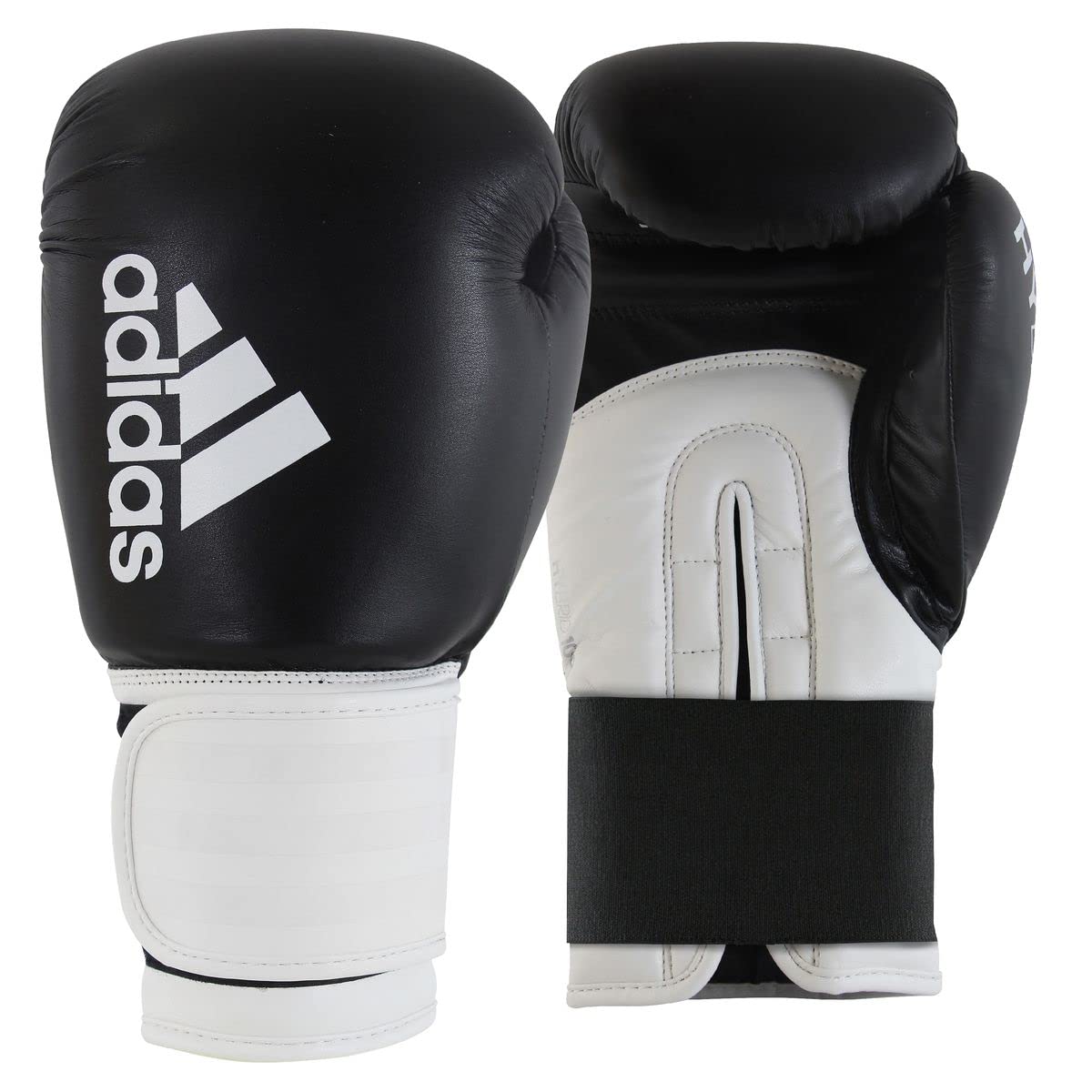 Adidas Boxing Gloves - Black and Silver, 6 oz