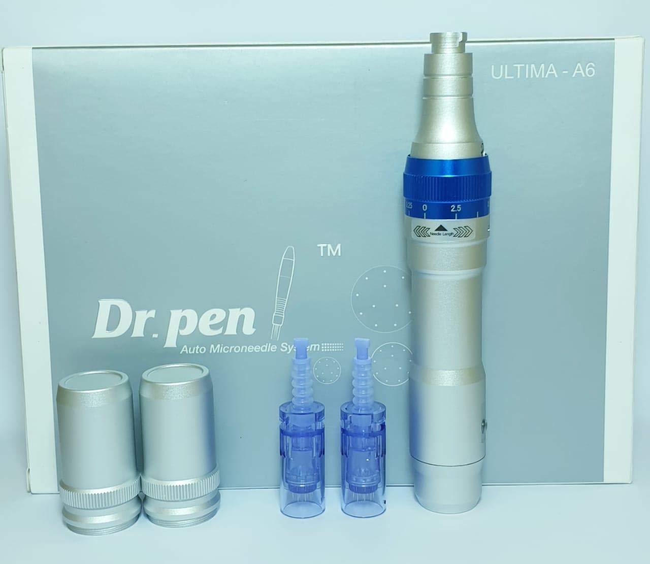Dr. pen ultima a6-w rechargeable wireless dermapen-There is only one needle from the two.