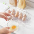 ECVV 16-Egg Refrigerator Storage Container with Lid & Handle Clear - Have Scratches