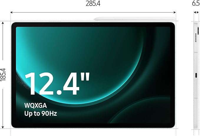 سامسونج جالكسي تاب S9 FE+ 5G شاشة 12.4 إنش وتضمين S قلم (العلبة مفتوحة ) – Safqqa Egypt