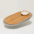 BergHOFF Two-Sided Cutting Board with Tray – Multi-Functional Kitchen Board (40.5 × 23.6 × 3.2 cm)