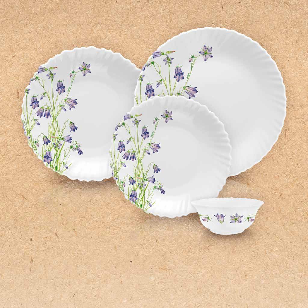 Endura Dinner ,24-Pieces Includes essential plates and dining items