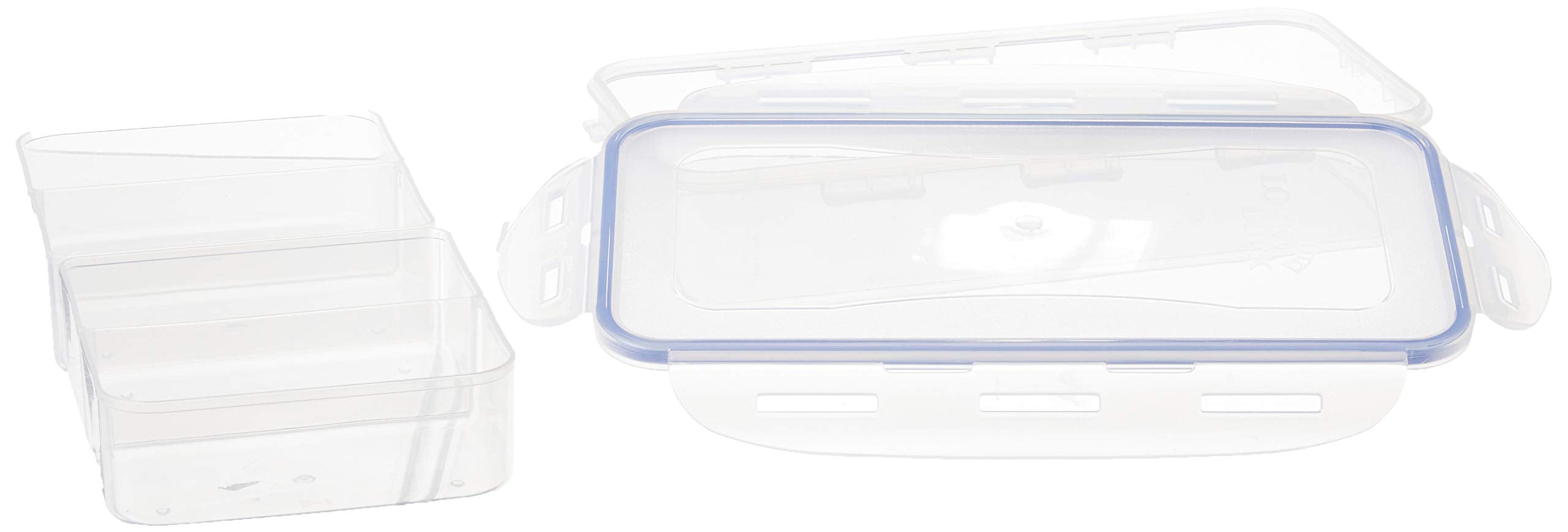 علبة بهارات مقسمة مع 4 ملاعق من لوكن لوك بسعة 1.6 لتر