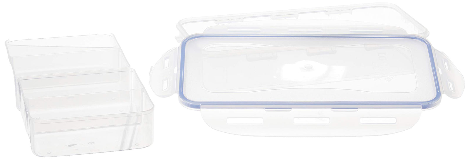 علبة بهارات مقسمة مع 4 ملاعق من لوكن لوك بسعة 1.6 لتر