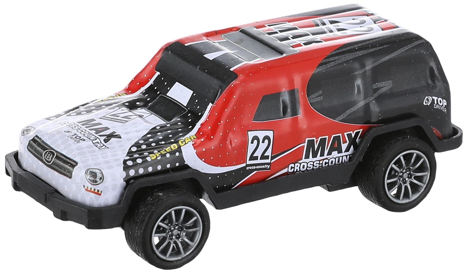 Generic Plastic Small Car Toy – High Speed with Colorful Print Design for Kids