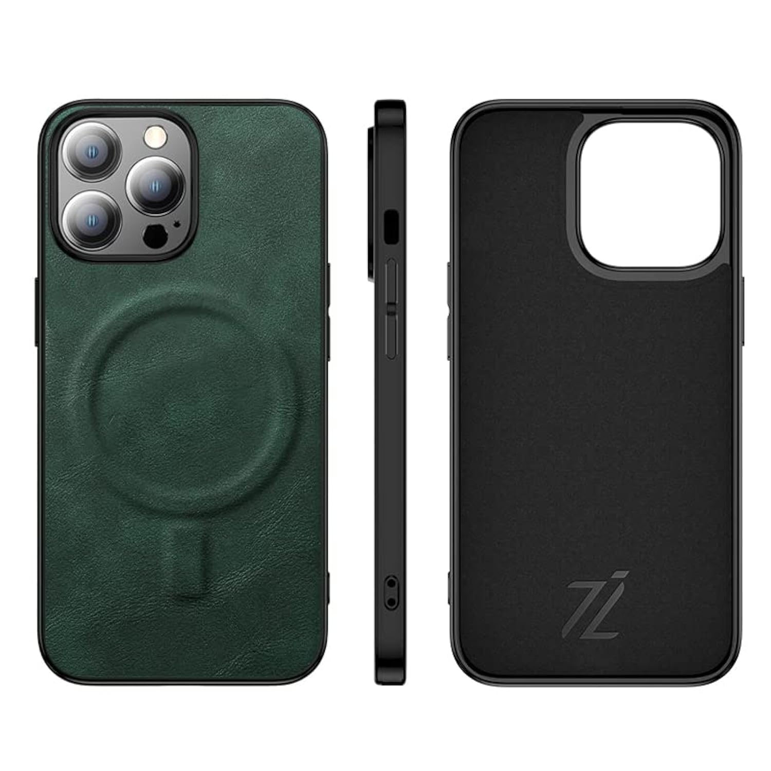 غطاء IZONE لهاتف iPhone باللون الأخضر ليوفر حماية موثوقة بمظهر أنيق وعصري. مصنوع من مادة متينة ومرنة