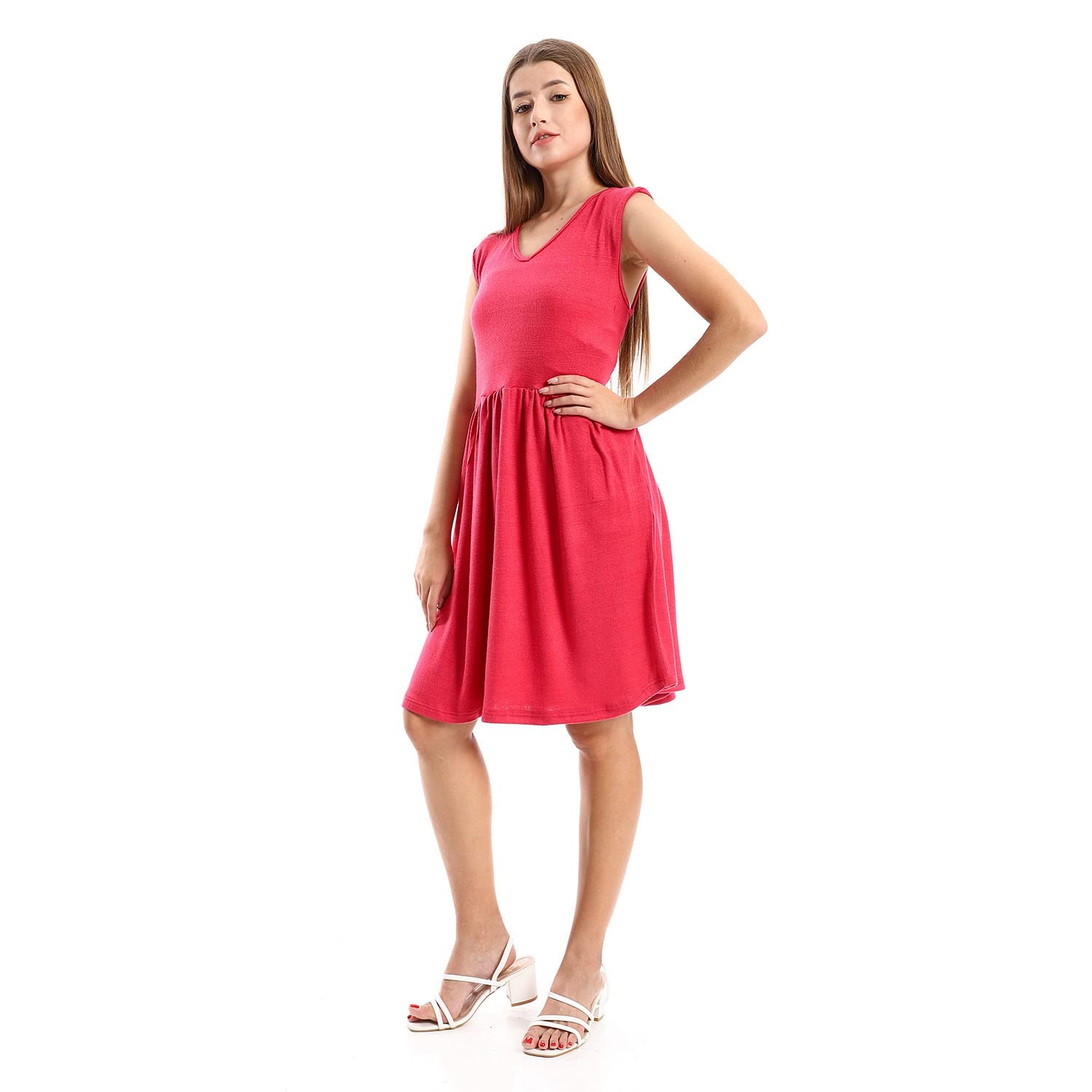 JAMILA Women Solid Sleeves Tiered Sleepshirt-Nightdresses & Nightshirts