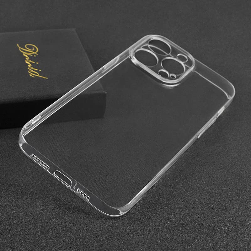 غطاء من  Limnan مناسب لهاتف iPhone 11 Pro Max باللون الشفاف مصمم لحماية الهاتف مع الحفاظ على مظهره الأصلي. مصنوع من مادة شفافة عالية الجودة