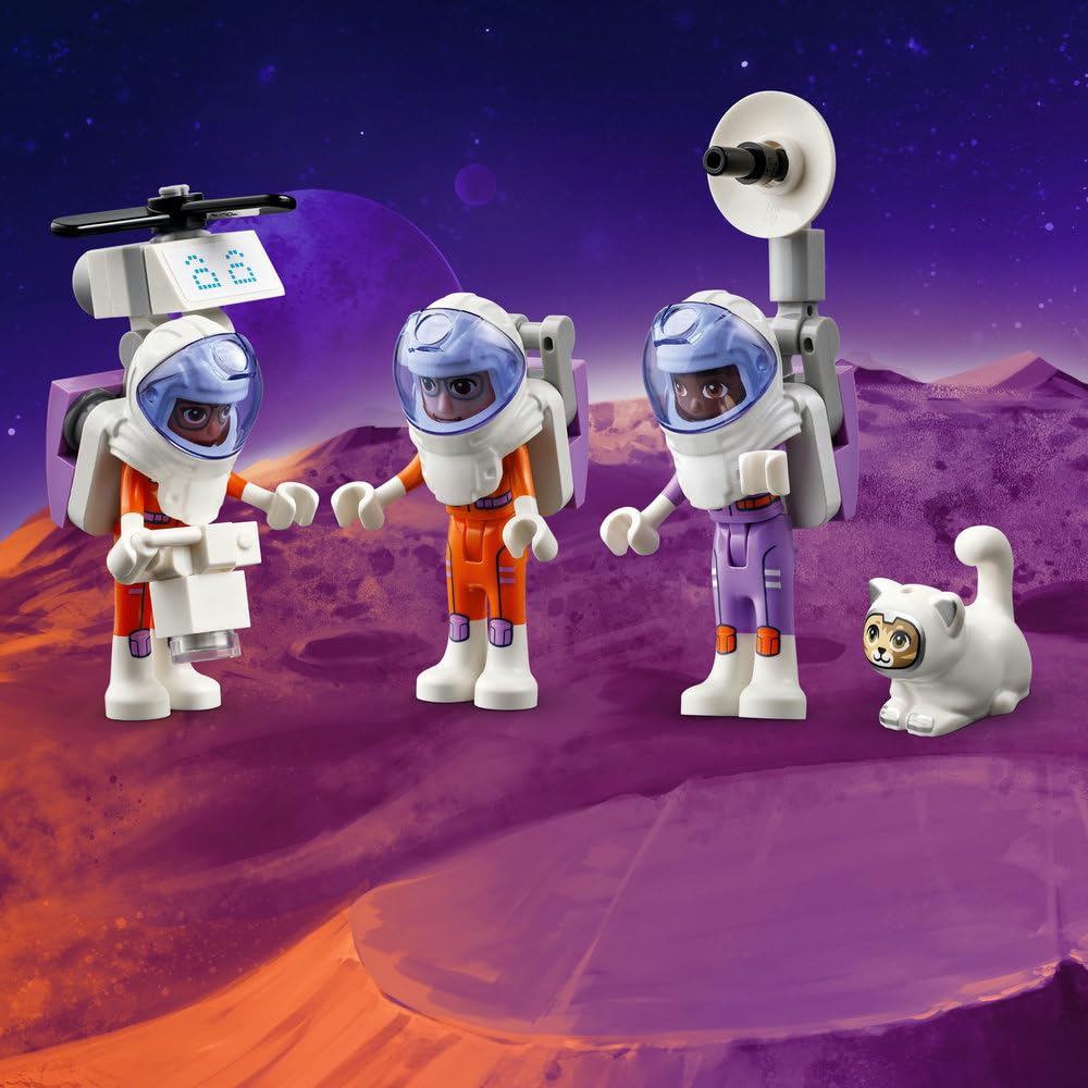 LEGO Friends Mars Space Base and Rocket, Vehicle Set with Rover and Spaceship Toy