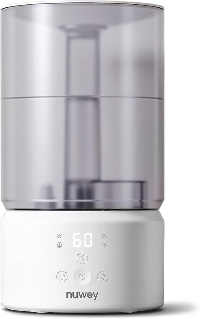 Nutricook Digital Humidifier 4L Cool Mist 7-Color Light White - Used