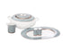 Porland Porcelain Seal Dinner Set - Set of 55