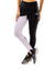 Magma Half Black Half White Leggings for Women