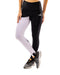 Magma Half Black Half White Leggings for Women
