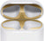 حماية الغبار Elago للجيل الثاني من سماعات أبل Airpods مجموعتين ذهبية