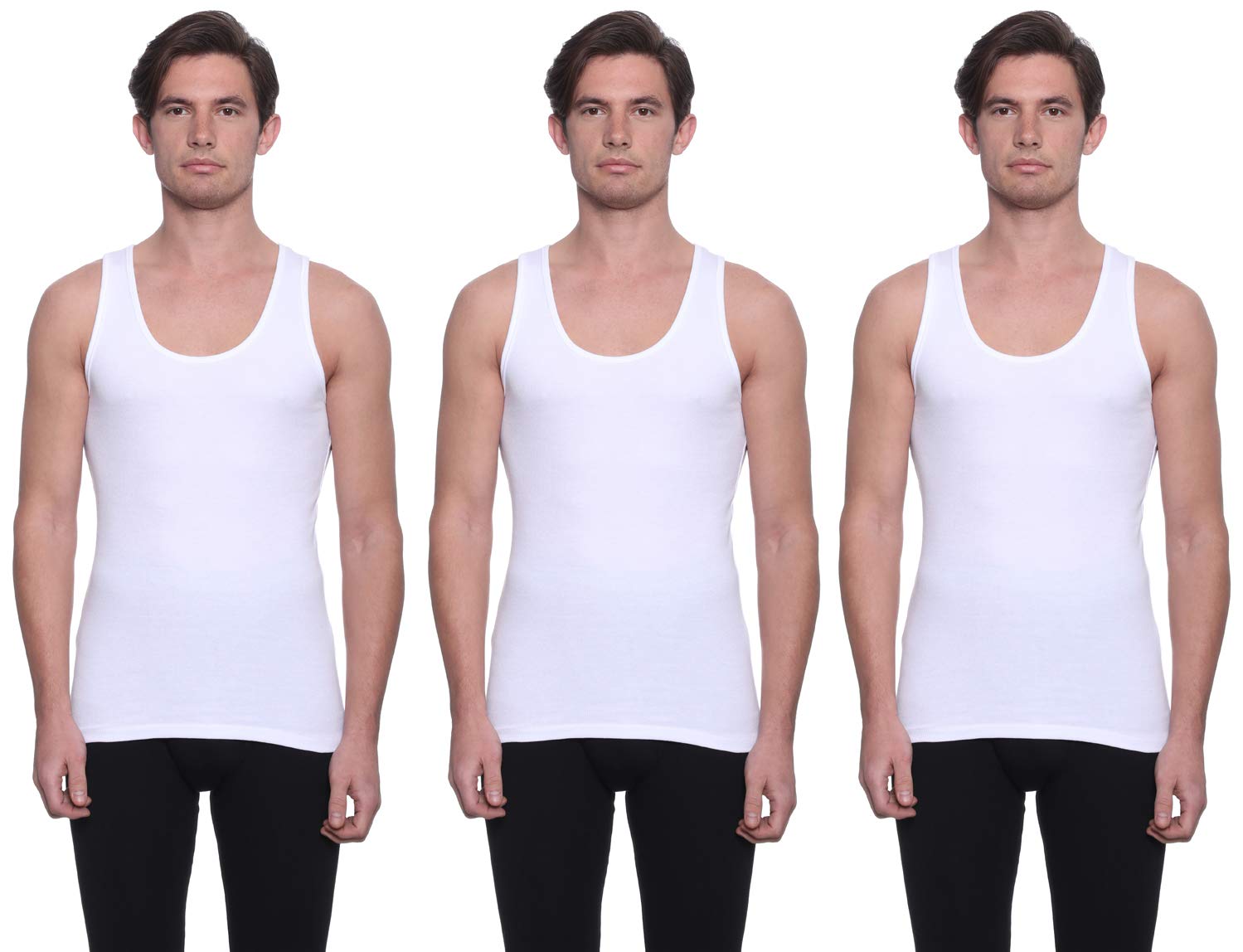 Dice mens Egyptian Cotton DAILYDICE Tank Undershirt (pack of 1)