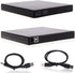 USB 2.0 External DVD ROM Combo Drive CD-RW Burner Player Reader For Laptop MAC