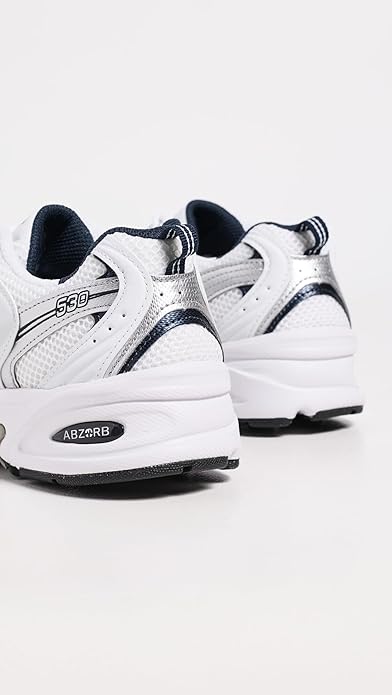 New Balance Men Running Shoes White Lightweight Sports Shoes