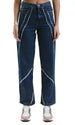 Ravin Womens Standard Blue Casual Straight Jeans Pants - Safqqa Egypt