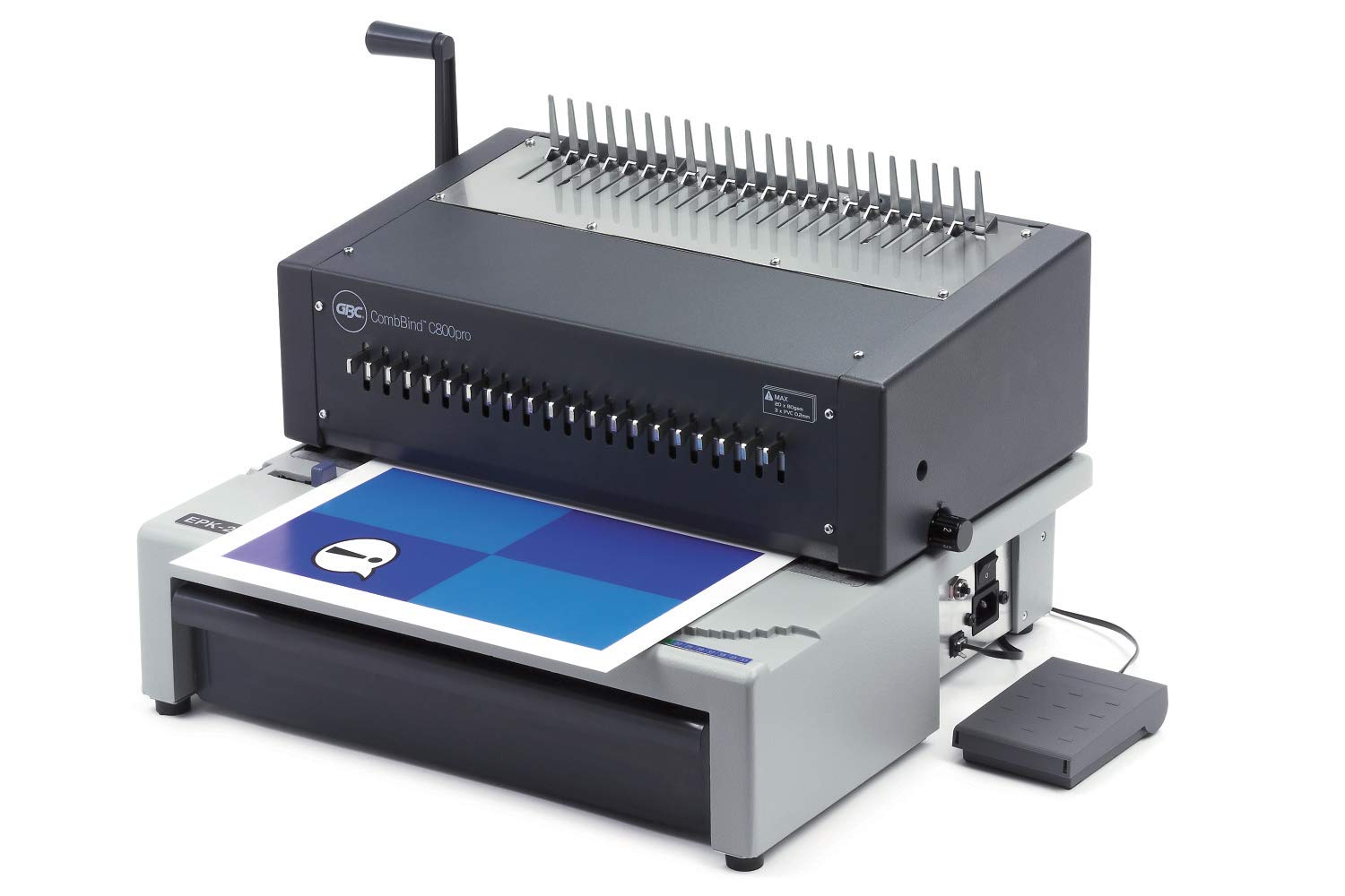 ماكينة تغليف بمشط سلك كومب بايند C800Pro من جي بي سي – Safqqa Egypt