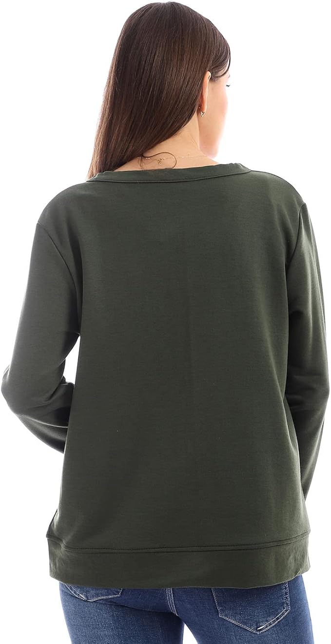 :JAMILA Long Sleeves Soft Cardigan With Buttons For Women,Easy to layer over tops or dresses.