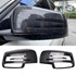 Generic 2pcs Replacement Carbon Fiber Pattern Rearview side Mirror cover caps For Mercedes Benz - Safqqa Egypt