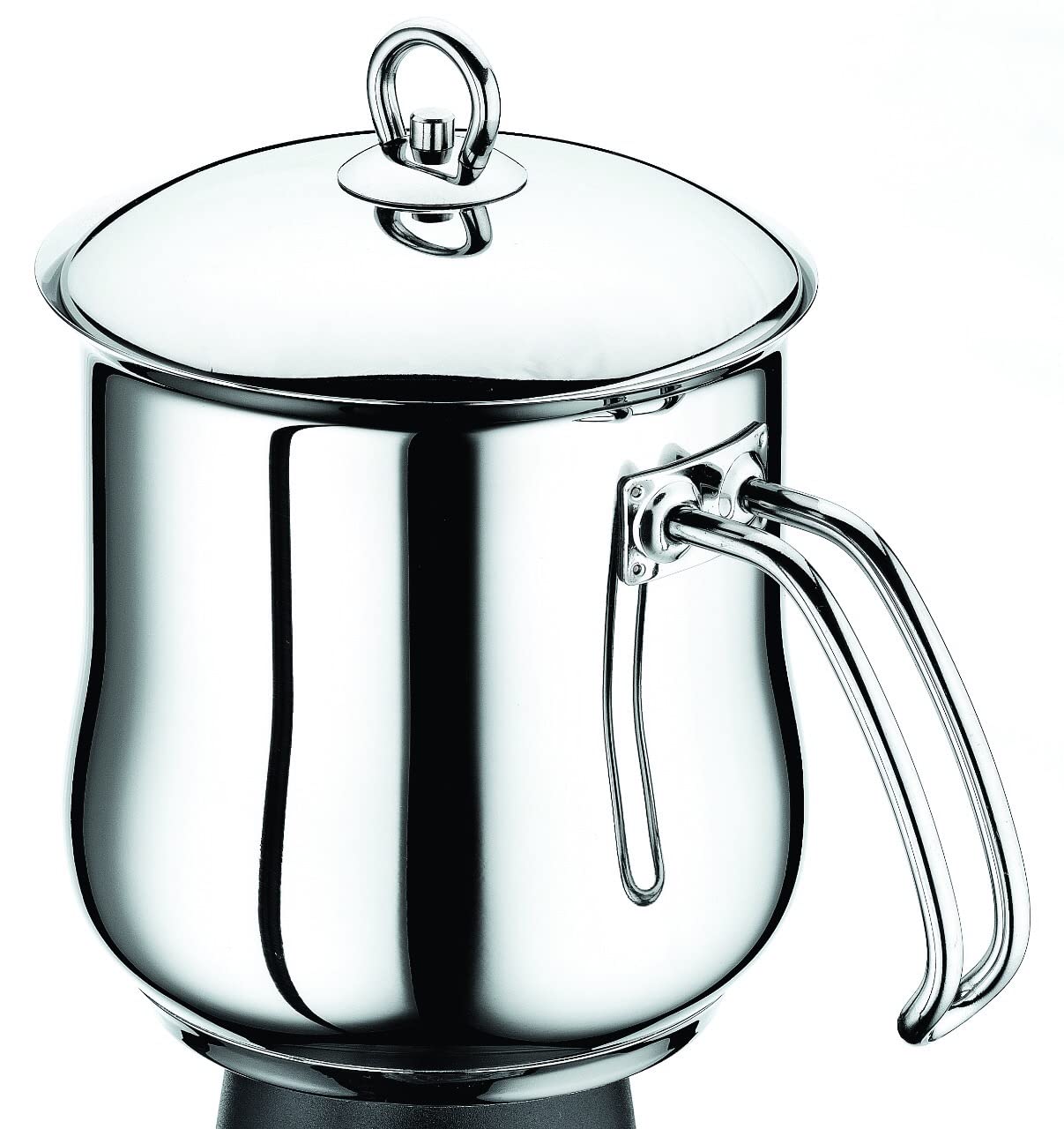 Aboud Stainless | bombe 18/10 stainless steel milk pot 14 - silver