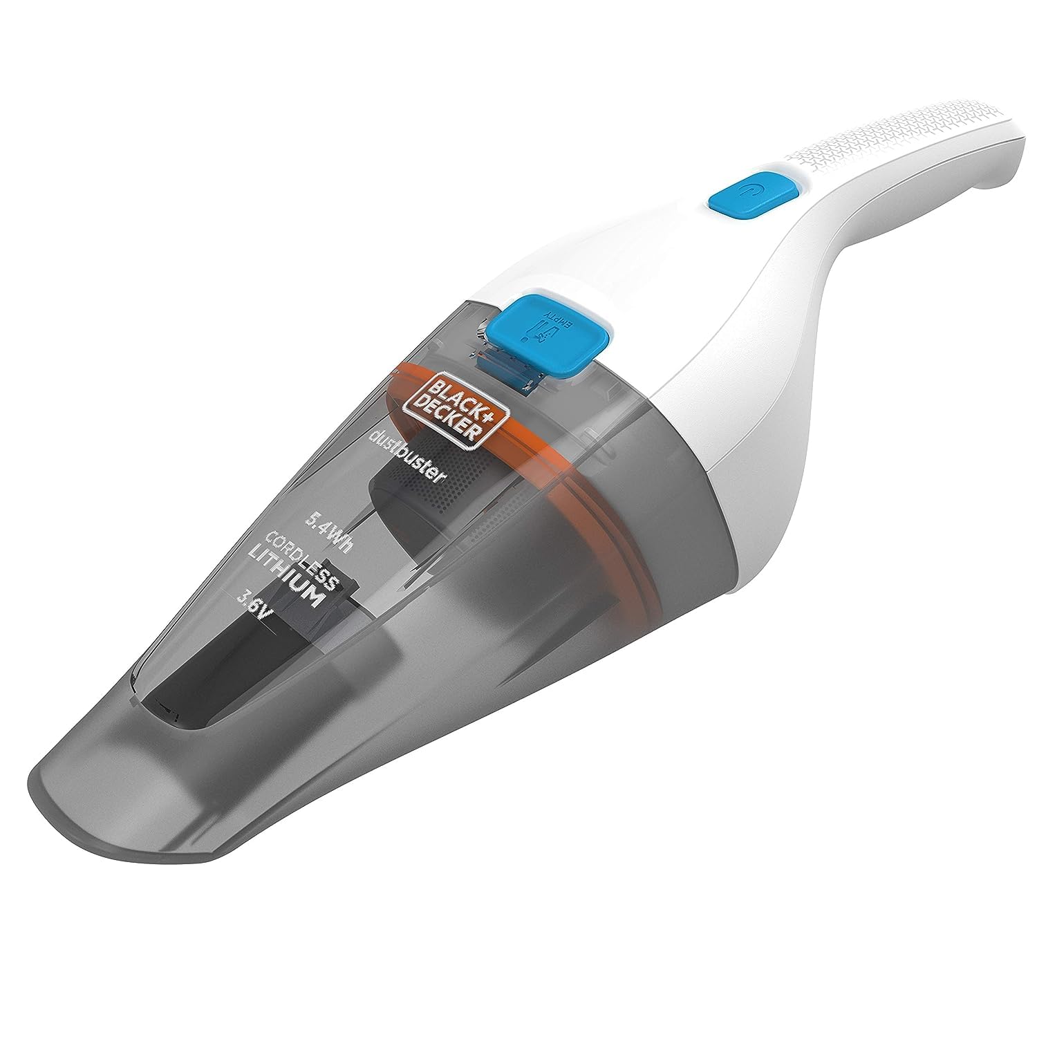 Black & Decker 3.6V Li-Ion Handheld Vacuum DUStbUSter, Grey/White - Nvc115Jl-B5