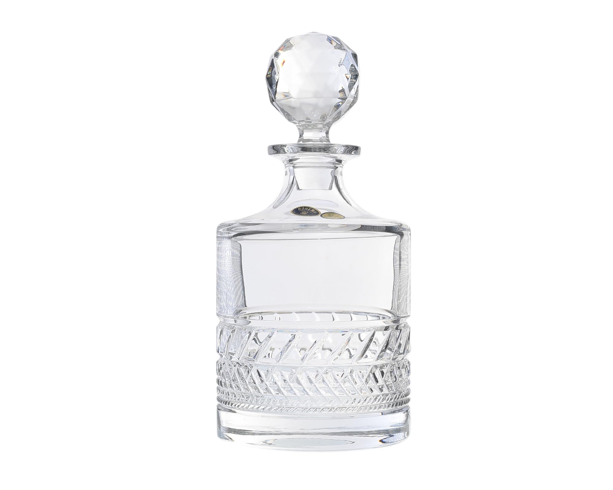 زجاجة مات ستون من بوهيميا، سعة 700 مل (شفافة) تتميز بتصميم أنيق وعصري يجمع بين الجمال والعملية. مصنوعة من زجاج عالي الجودة بلمسة نهائية غير لامعة مناسبة للماء والعصائر والمشروبات الباردة