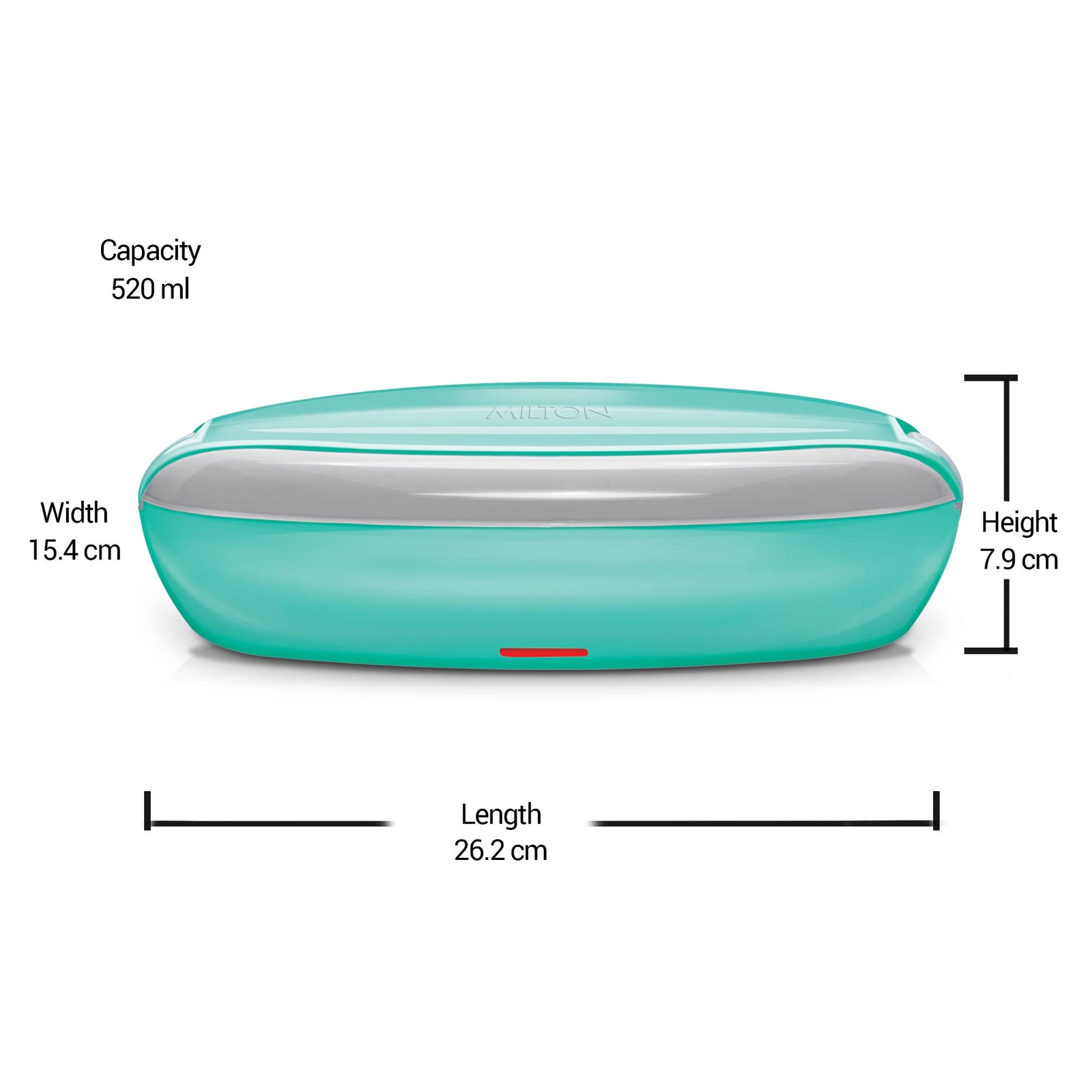 ميلتون مجموعة علب طعام كهربائية سويفترون من الستانلس ستيل من يورولاين، 260 مل/262 ملم، عبوتين، قد يختلف اللون