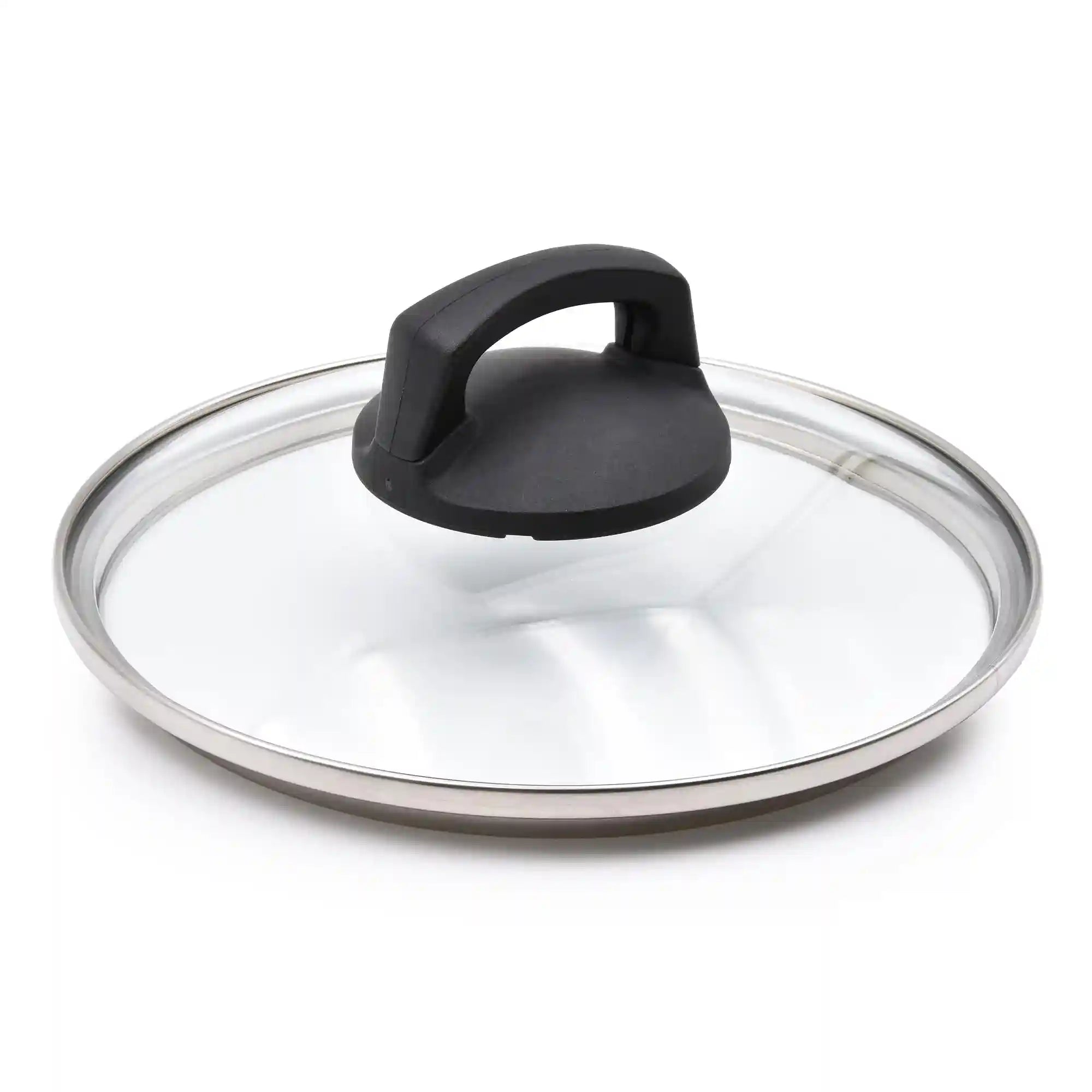 Celar Aluminium Saucepan with Lid – 18 cm, Grey, Non-Stick, Soft Touch Handle