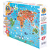 Fluffy Bear Animals map - jumbo floor puzzle