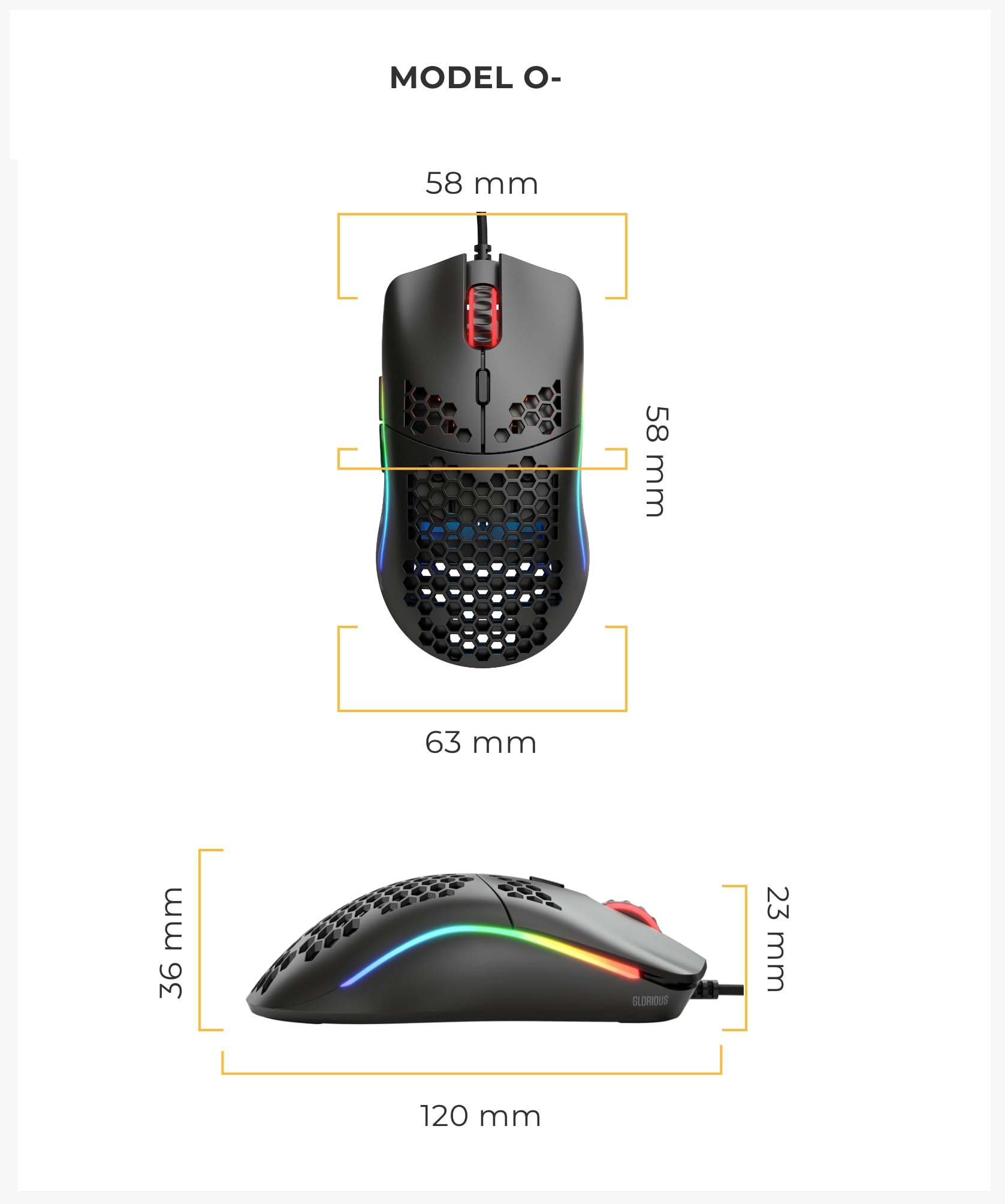 Glorious Gaming Mouse USB Gaming Mouse