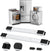 KELIXU Appliance Roller Stand with Wheels White Heavy Duty