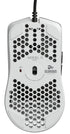 Glorious Model O Wired Gaming Mouse - RGB 67g Lightweight Ergonomic - Backlit Honeycomb Shell Design Mice ( White)