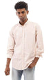 Ravin mens Ravin 95001 Bi-Tone Candy Stripes Elegant Shirt - White & Light Orange Shirt