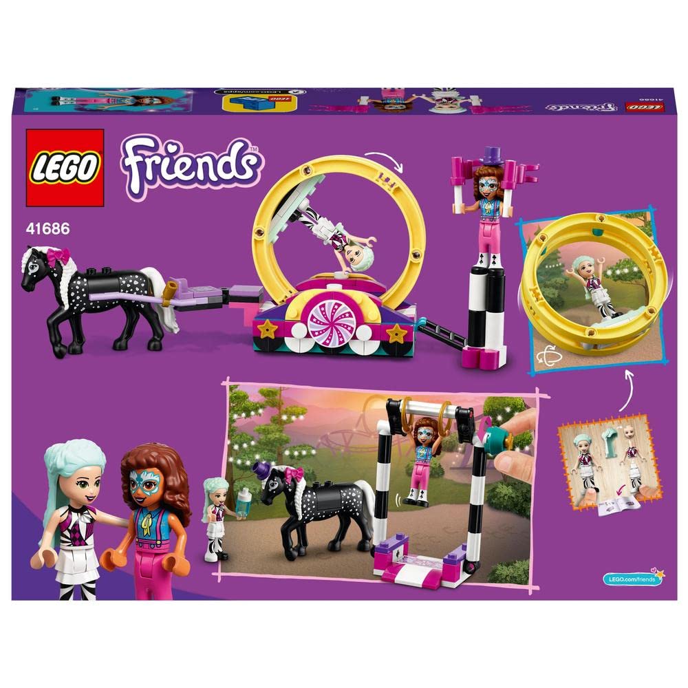 LEGO Friends  Magical Acrobatics 41686 Building Kit (223 Pieces)