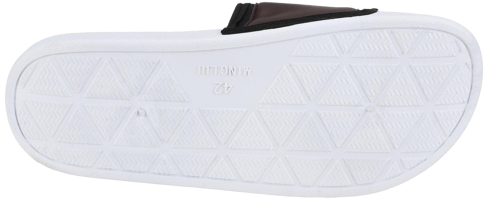 OX Rubber White Slides OX1077 For Men