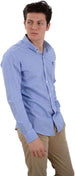 White Rabbit Men's Checkered Shirt, Blue, XXX-Large - Safqqa Egypt