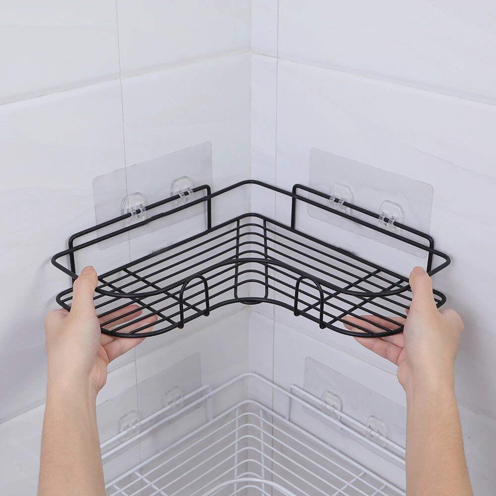 MD'S Home Multipurpose Wall Mount Corner Shelf – Kitchen & Bathroom (1 Pc) – Safqqa Egypt